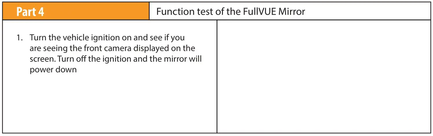 BRANDMOTION FVMR-1171 FullVUE Rear Camera Mirror for RAM 1500 - Function test of the FullVUE Mirror