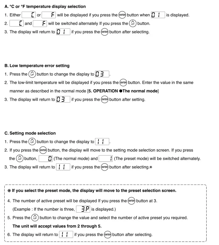 Hakko Soldering Station HAKKO FX-889 - Parameter Setting