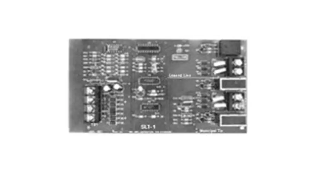 Siemens Slt-1 Leased Line Or Municipal Tie Module Instruction Manual
