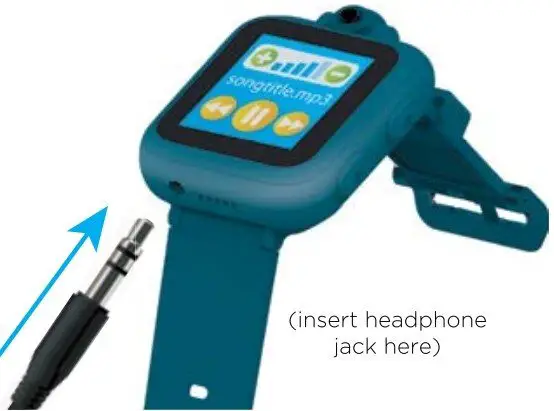 To download your own songs