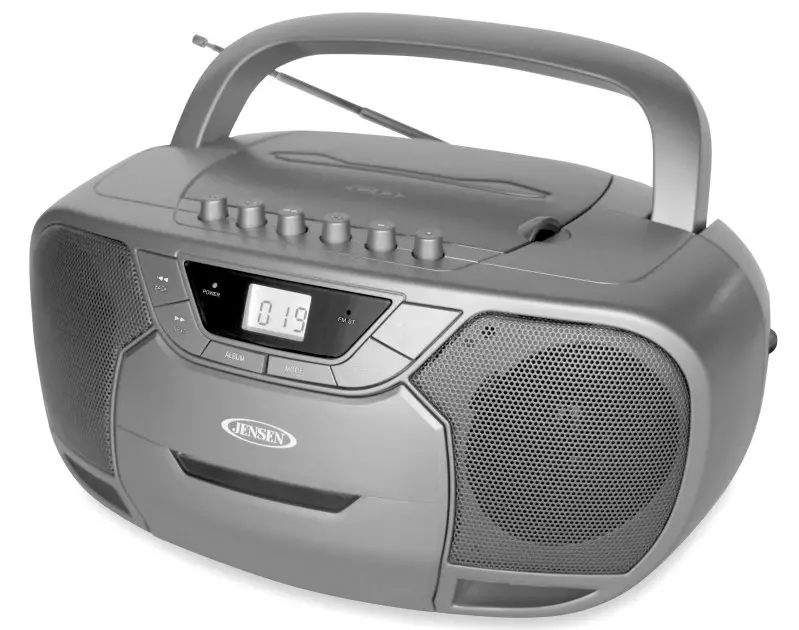 JENSEN CD-590 Portable Bluetooth Stereo Compact Disc