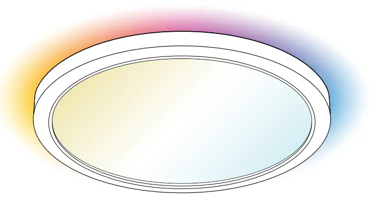 Sunco 13 Inch Pisces Night Light