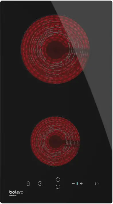 bolero SQUAD 2000 Induction Hob with 2 Burners 2