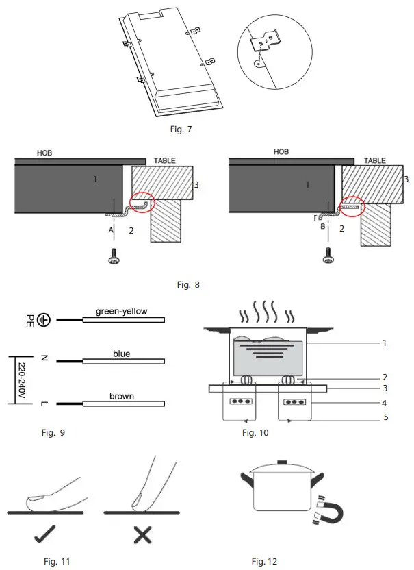 bolero SQUAD 2000 Induction Hob with 2 Burners - FIGURE 2