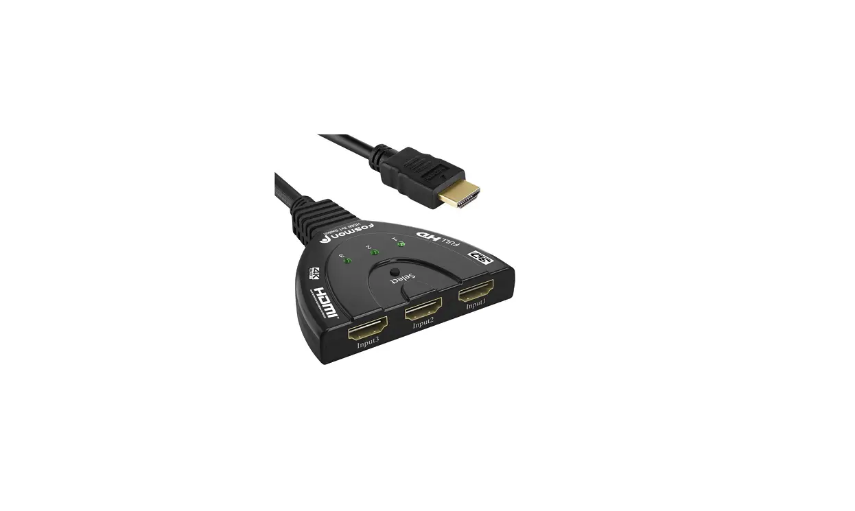 Fosmon Hd8061 4k 3-port Hdmi Switch Instruction Manual