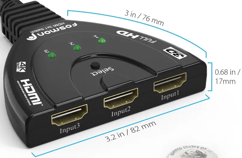 Fosmon-HD8061-4K-3-Port-HDMI-Switch-fig-2