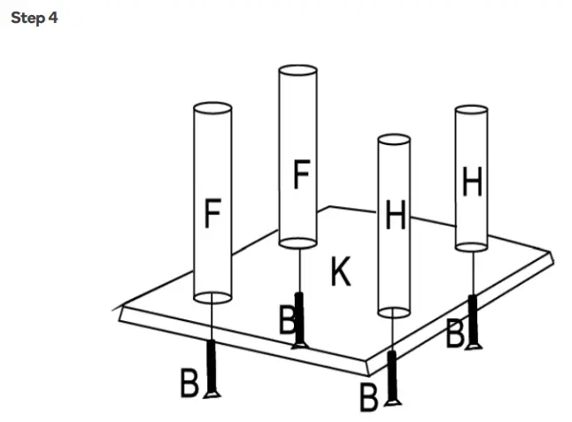 Pawever Pets Cat Scratching Post Tree PP170CTREEA - ASSEMBLY5
