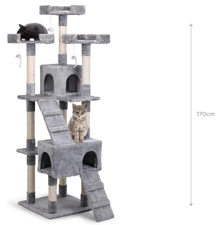 Pawever Pets Cat Scratching Post Tree PP170CTREEA