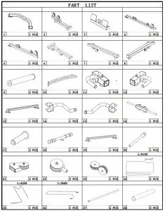 PARTS LIST