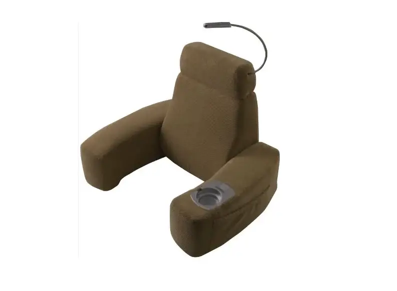 Homedics Brf-2l Foldable Massaging Back Rest With Light Instruction Manual And Warranty Information
