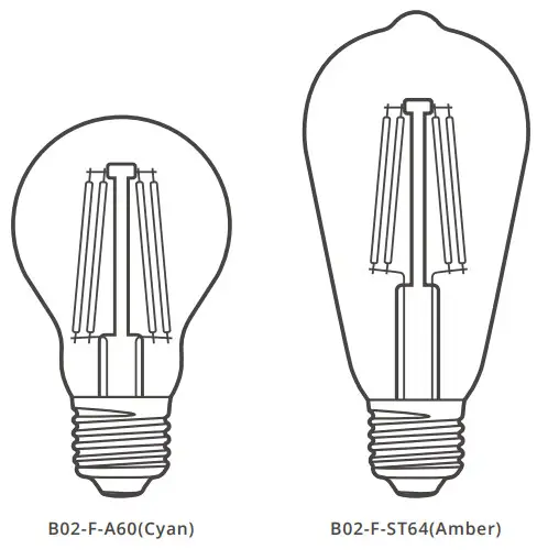 SONOFF Smart Wi-Fi LED Filament Bulb B02-F -