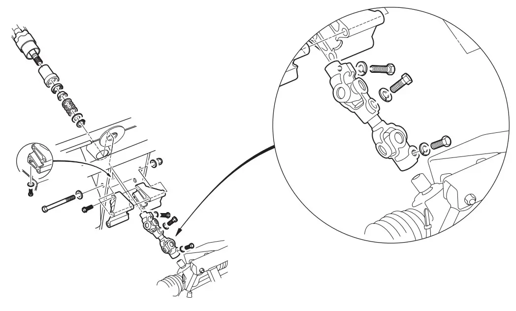 10L0L 1012454 Club Car DS Steering Joint-