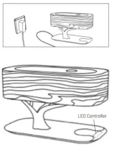 Bonsai Bluetooth Speaker Lamp FEATURES