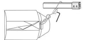 JBL BB4000 Soundbar Weatherproof Full Range-Allen wrench 2