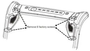 JBL BB4000 Soundbar Weatherproof Full Range- connectors apart