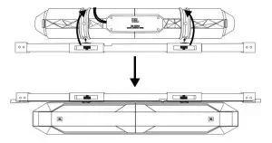 JBL BB4000 Soundbar Weatherproof Full Range-speaker wire