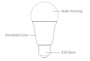 Govee H6001 Bluetooth RGBWW LED Bulb - FIGURE 1