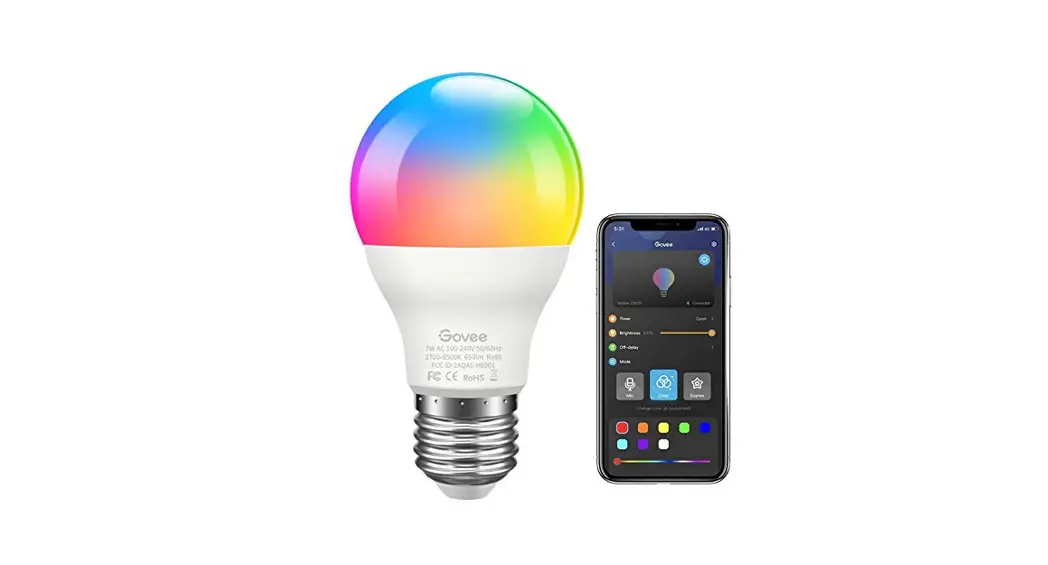 Govee H6001 Bluetooth Rgbww Led Bulb User Manual Govee H6001 Bluetooth Rgbww Led Bulb User Manual