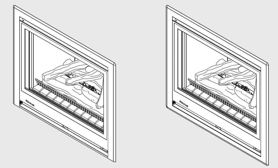 Rinnai RDV600ER Gas Fireplace-