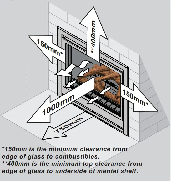 Rinnai RDV600ER Gas Fireplace-GENERAL SAFETY