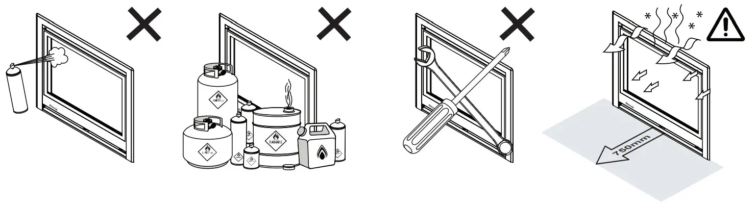 Rinnai RDV600ER Gas Fireplace-OPERATIONAL1