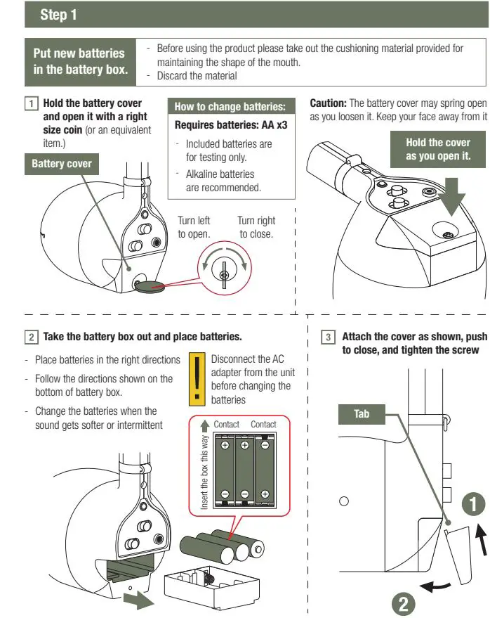 Thomann Otamatone - Step 1