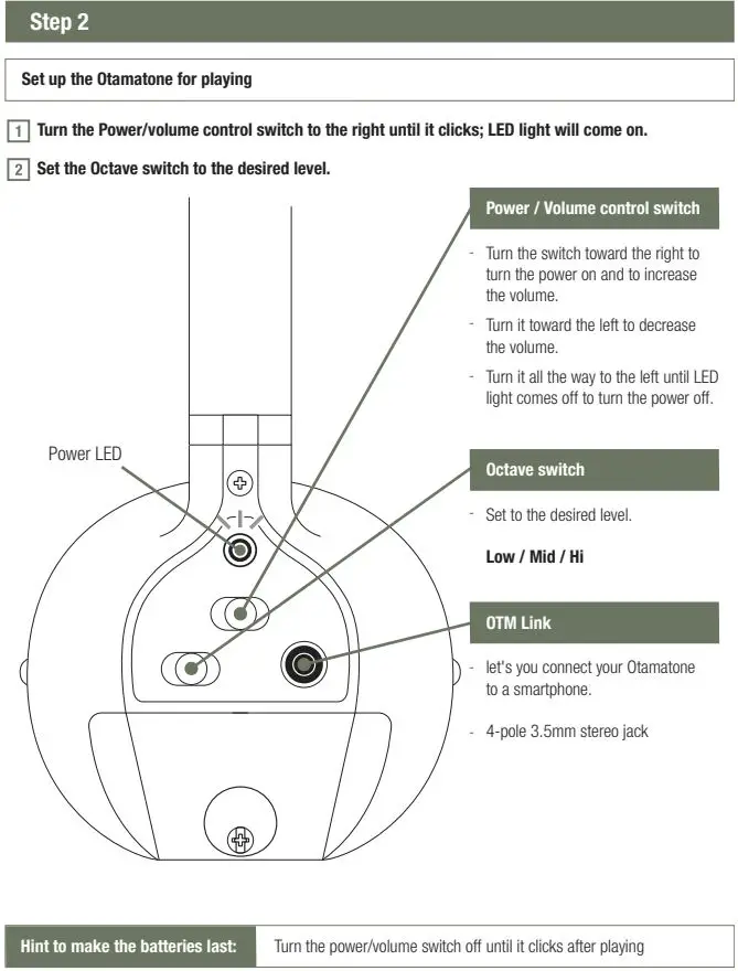 Thomann Otamatone - Step 2