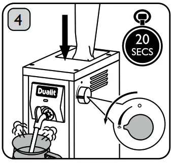 Dualit 17569 Milk Steamer - 4