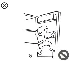 KERNAU KFSB 17191 NF X Refrigerator - ELECTRICITY RELATED WARNINGS 8