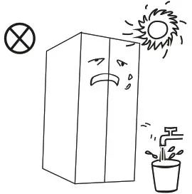 KERNAU KFSB 17191 NF X Refrigerator - PLACEMENT 2