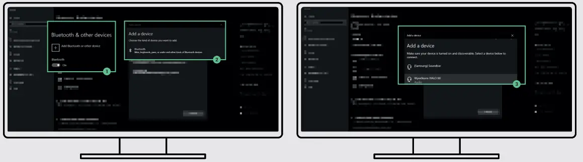 WyreStorm HALO 60 Plug and Play Portable Conference Speakerphone - CONNECTING TO A LAPTOP