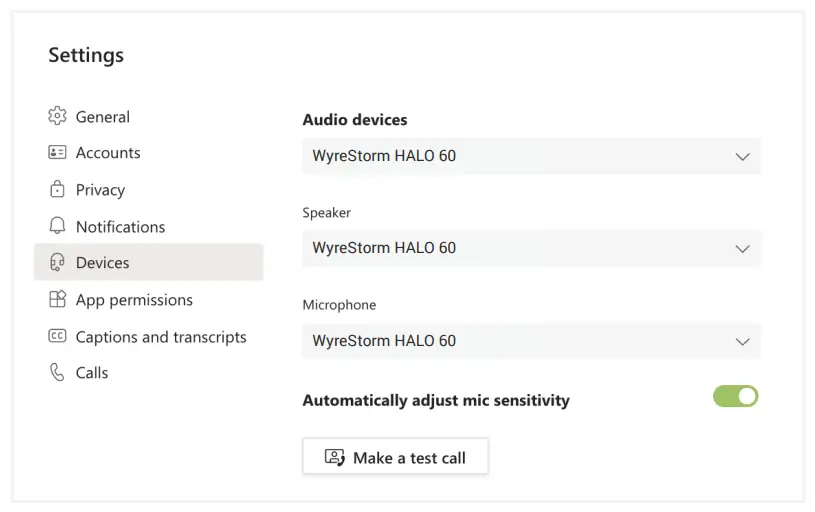WyreStorm HALO 60 Plug and Play Portable Conference Speakerphone - Connecting To Microsoft Teams