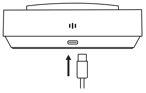 WyreStorm HALO 60 Plug and Play Portable Conference Speakerphone - Setting up the Speakerphone