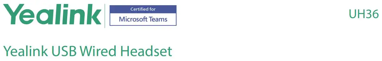 Yealink USB Wired Headset