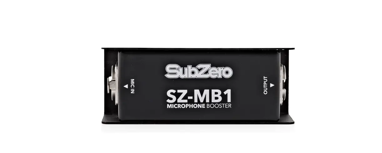 Subzero Mbi Single Channel Mic Booster User Manual