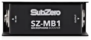 SubZero MBI Single Channel Mic Booster product01