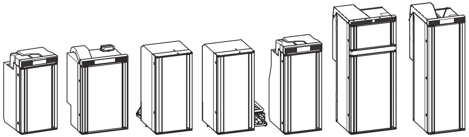 DOMETIC RC10 4S 70 10 Series Compressor Refrigerator -
