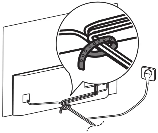 the accessory cable holder