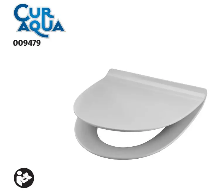 CUR AQUA 009479 Toilet Seat Instruction Manual