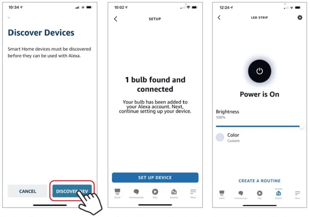Brookstone BKSRGBSTRP Smart LED fig13
