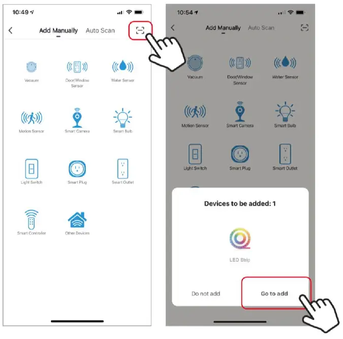 Brookstone BKSRGBSTRP Smart LED fig4