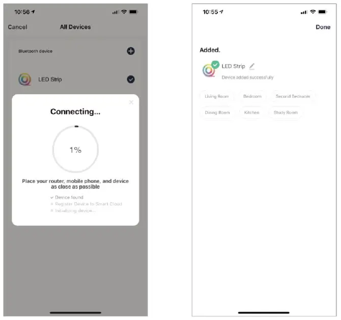 Brookstone BKSRGBSTRP Smart LED fig6