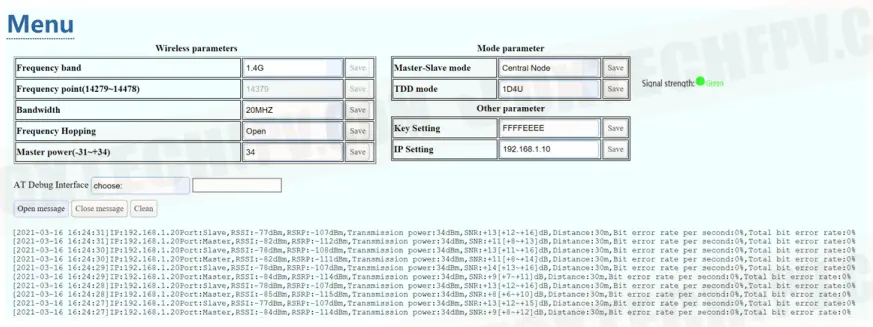 FOXTECH VD Pro Wireless Transmission System - menu 3