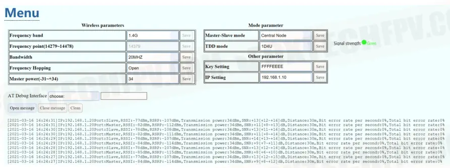 FOXTECH VD Pro Wireless Transmission System - menu 4