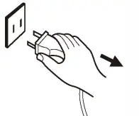 aspes ATV43UHD 43 Inch 4K Android Smart TV - Power