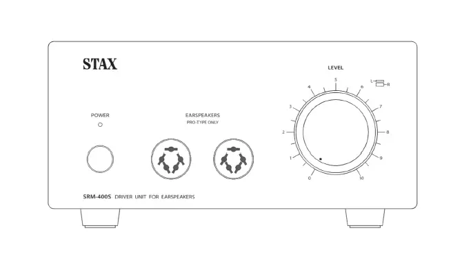 Stax Srm-400s Driver Unit For Earspeakers User Manual