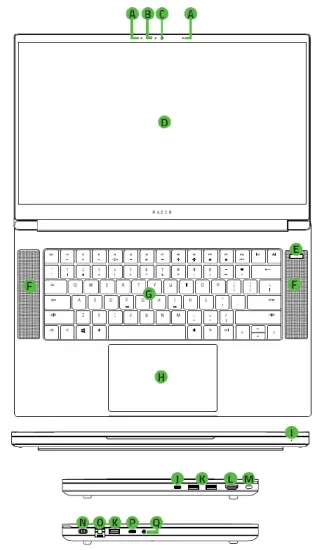 RAZER Blade 15 Inch Gaming Laptop RZ09-0369 fig 1