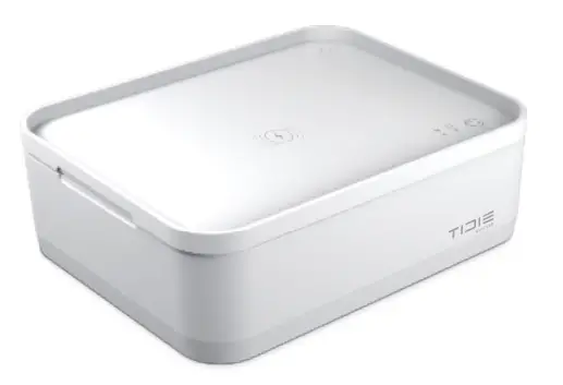 TIDIE 607002-BLK UVC-LED Personal Valet Box 1
