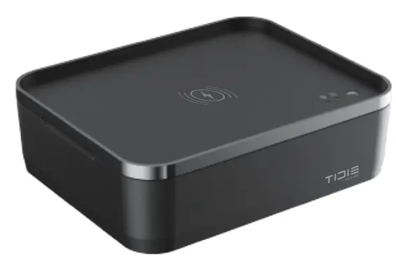 TIDIE 607002-BLK UVC-LED Personal Valet Box