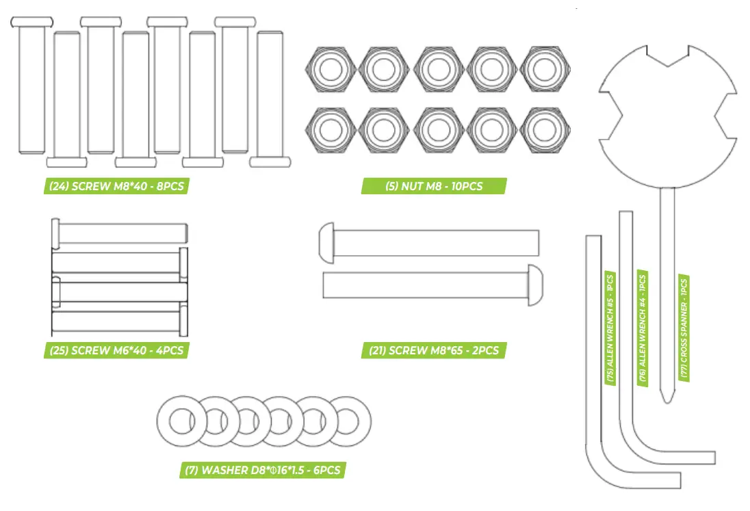 virtufit VFROWWRB Elite Water Resistance Roeitrainer - fig 1